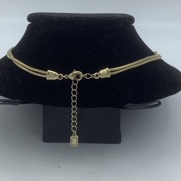 Two Goldtone Layered Choker Style Necklaces - Picture 8 of 8